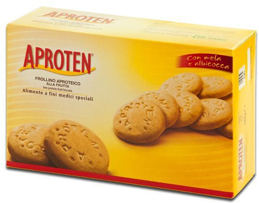 Aproten Galletas Frollino Fruta Bajas en Proteína 180g Aproten
