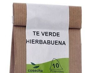 Josenea Té Verde con Hierbabuena 10 sobres Josenea