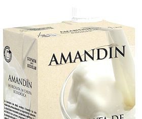 Amandin Horchata de Chufa Eco Sin Gluten 1 L x 6u Amandin