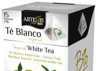 Artemis Té Blanco Imperial Bio 15 piramides Artemis