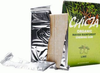 Chicza chicle organico biodegradable sabor lima 30g Chicza