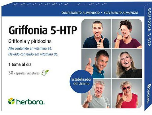 Herbora Griffonia 5HTP 30 cápsulas Herbofarm