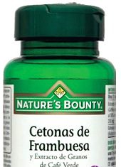 Nature´s Bounty cetonas de frambuesa y extracto de granos de café verde 60 cápsulas Nature´s Bounty