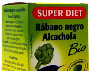Super Diet Rábano Negro y Alcachofa 80 comprimidos Super diet