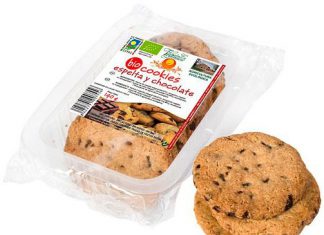 Vegetalia Cookies de Espelta con Chocolate Bio 140g Vegetalia