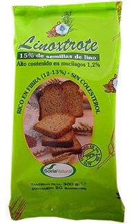 Alecosor Biscotes de Lino Integrales Eco 300g Alecosor