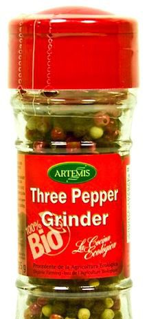 Artemis Tres Pimientas Molinillo Bio 35g Artemis
