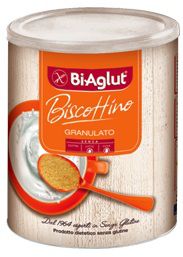 Bi Aglut Galleta Biscottino Granulada Sin Gluten, Leche ni Huevo 340g Bi-Aglut