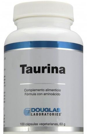 Douglas Taurina 500mg 100 cápsulas vegetales Douglas