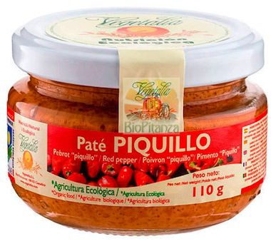 Vegetalia Paté de Piquillo Bio 110g Vegetalia