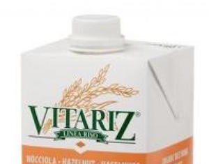 Vitariz leche de arroz y avellanas Bio 1L x 10 briks Vitariz