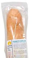 Adpan Baguette Especial Sin Glúten, Sin Leche y Sin Huevo 190g Adpan