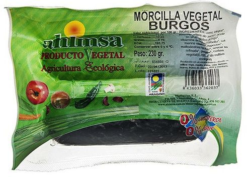 Ahimsa Morcilla de Burgos Eco 230g Ahimsa