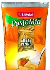 Bi Aglut Mini Macarrones Mezze Penne Sin Gluten, Leche ni Huevo 500g Bi-Aglut