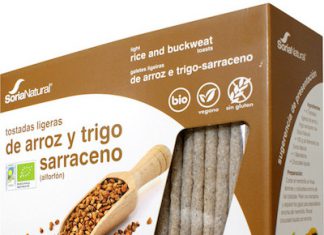 Soria Natural Tostadas Ligeras de Arroz y Trigo Sarraceno 25 unidades Soria Natural