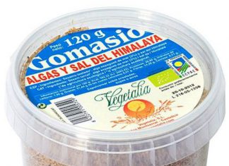 Vegetalia Gomasio con Sal del Himalaya y Algas Bio 120g Vegetalia