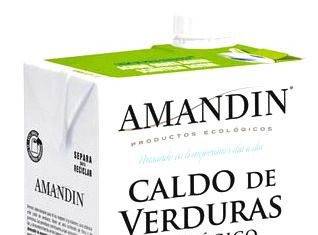 Amandin Caldo de Verduras Eco Sin Gluten 1 litro Amandin