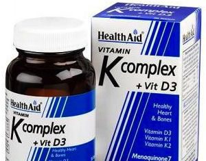 Health Aid Vitamina K Complex con Vitamina D3 30 comprimidos Health Aid