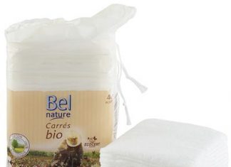 Bel Nature Discos para Desmaquillar Cuadrados de Algodón 40 unidades Bel nature
