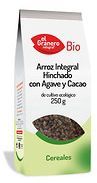El Granero Integral Arroz Integral Hinchado con Agave y Cacao Bio 350g Granero Integral