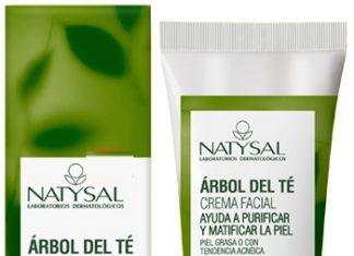 Natysal Crema Facial de Árbol de Té 50ml Natysal