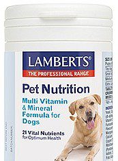 Lamberts Pet Nutrition vitaminas y minerales para perros 90 comprimidos Lamberts