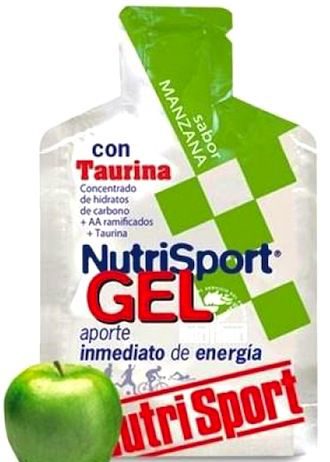 Nutri Sport Gel Taurina Manzana 24 sobres Nutri Sport