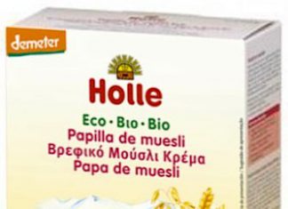 Holle papilla de muesli ecologica 250g Holle