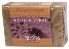 Plantapol Jabón Natural Arcilla Verde 100g Plantapol
