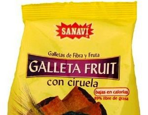 Sanavi Galleta Fruit Ciruela 250g Sanavi