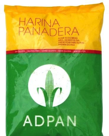 Adpan Harina Panadera Sin Glúten, Sin Leche y Sin Huevo 1Kg Adpan