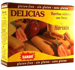 Sanavi Delicias de Fresa Sin Gluten 150g Sanavi