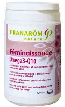 Pranarom Femi Naissance Omega 3-Q10 120 cápsulas Pranarom