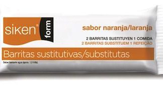Siken Form Barrita Neopuntia Naranja 24 unidades Siken form