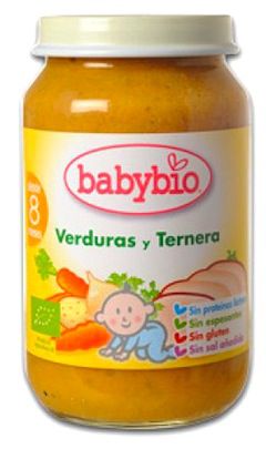 Babybio Potito de Verduras y Ternera 200g Babybio