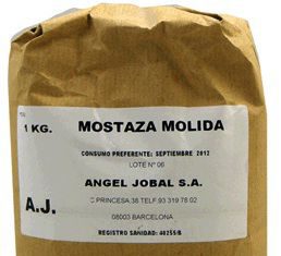 Angel Jobal Mostaza Blanca Molida 1Kg Angel Jobal