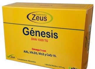 Zeus Genesis DHA 1000 TG 60 perlas Zeus