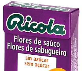 Ricola caramelos de flores de sauco sin azucar 50g Ricola