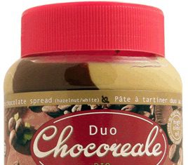 Molenaartje crema de cacao duo Chocoreale 350g Molenaartje